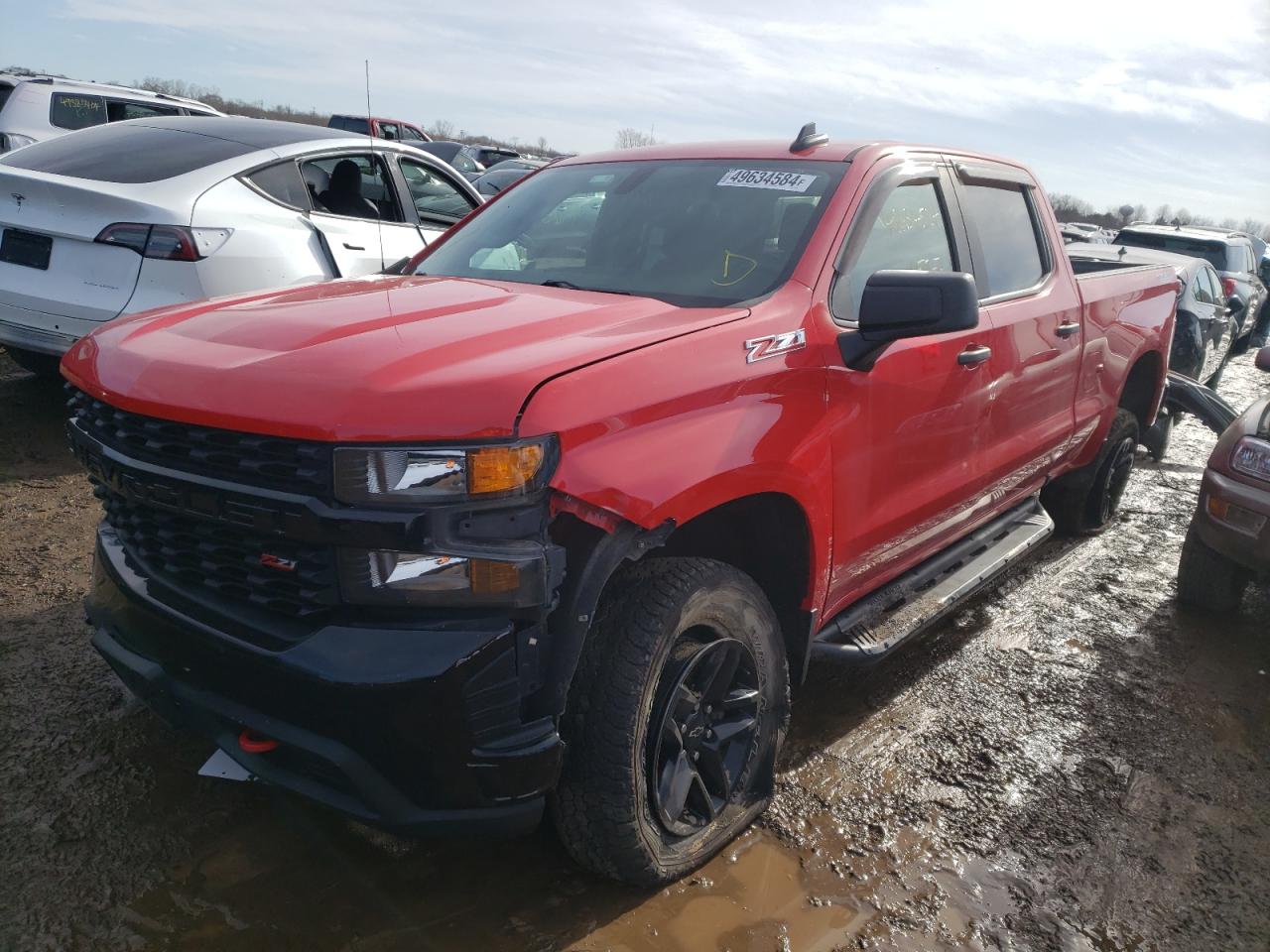 2019 Chevrolet Silverado K1500 Trail Boss Custom VIN: 1GCPYCEF9KZ243116 Lot: 49634584