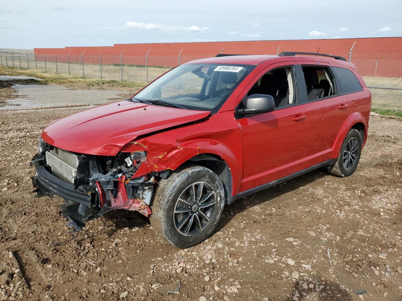 2018 Dodge Journey Se VIN: 3C4PDCAB7JT235679 Lot: 50990204