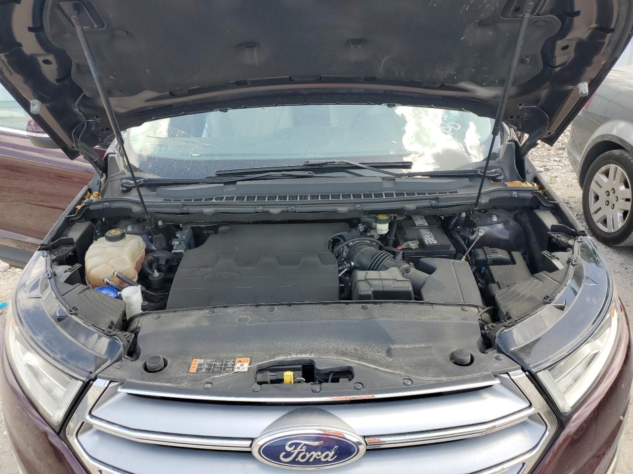 2017 Ford Edge Titanium VIN: 2FMPK3K87HBB25564 Lot: 52821624
