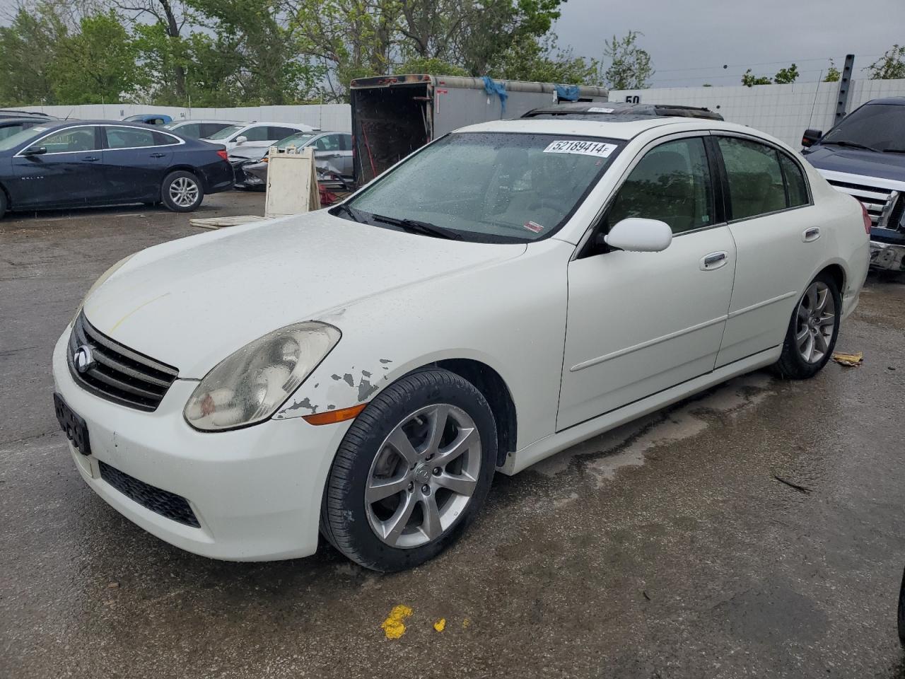 2005 Infiniti G35 VIN: JNKCV51F85M313617 Lot: 52189414