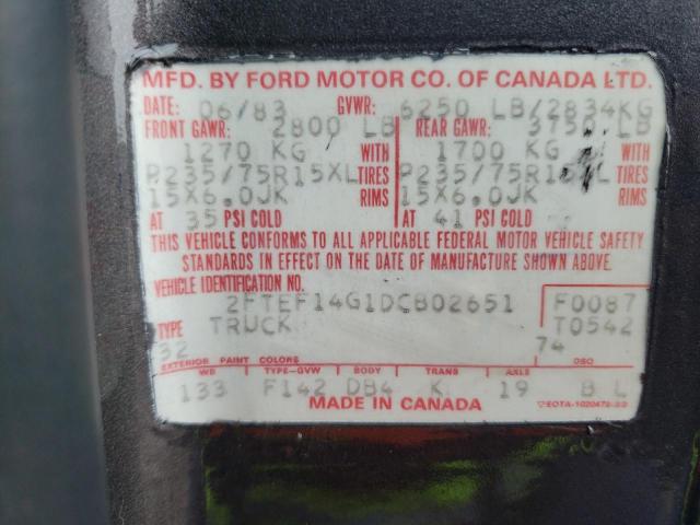 1983 FORD F150   