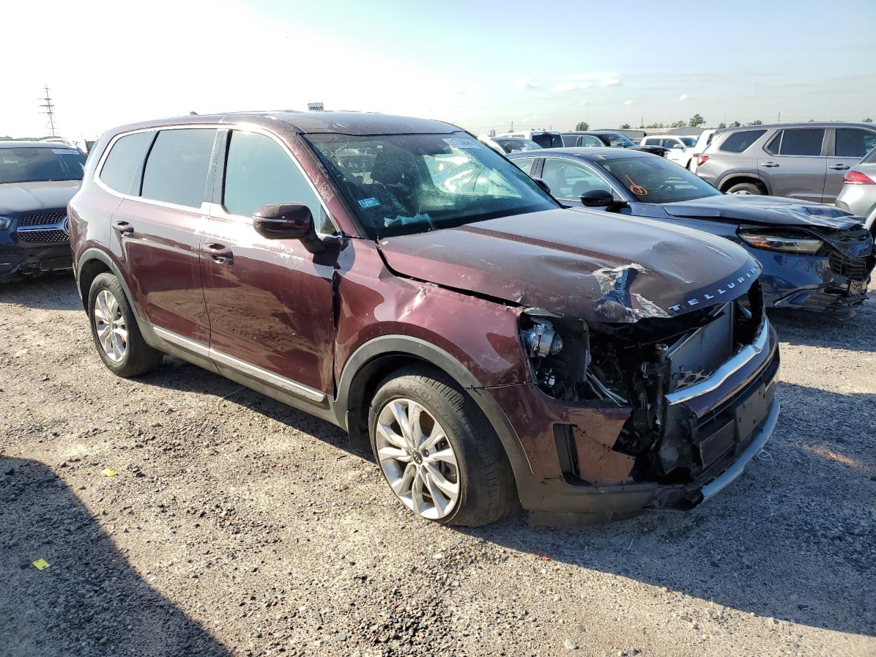 2020 Kia Telluride Lx VIN: 5XYP24HC1LG024479 Lot: 51738624