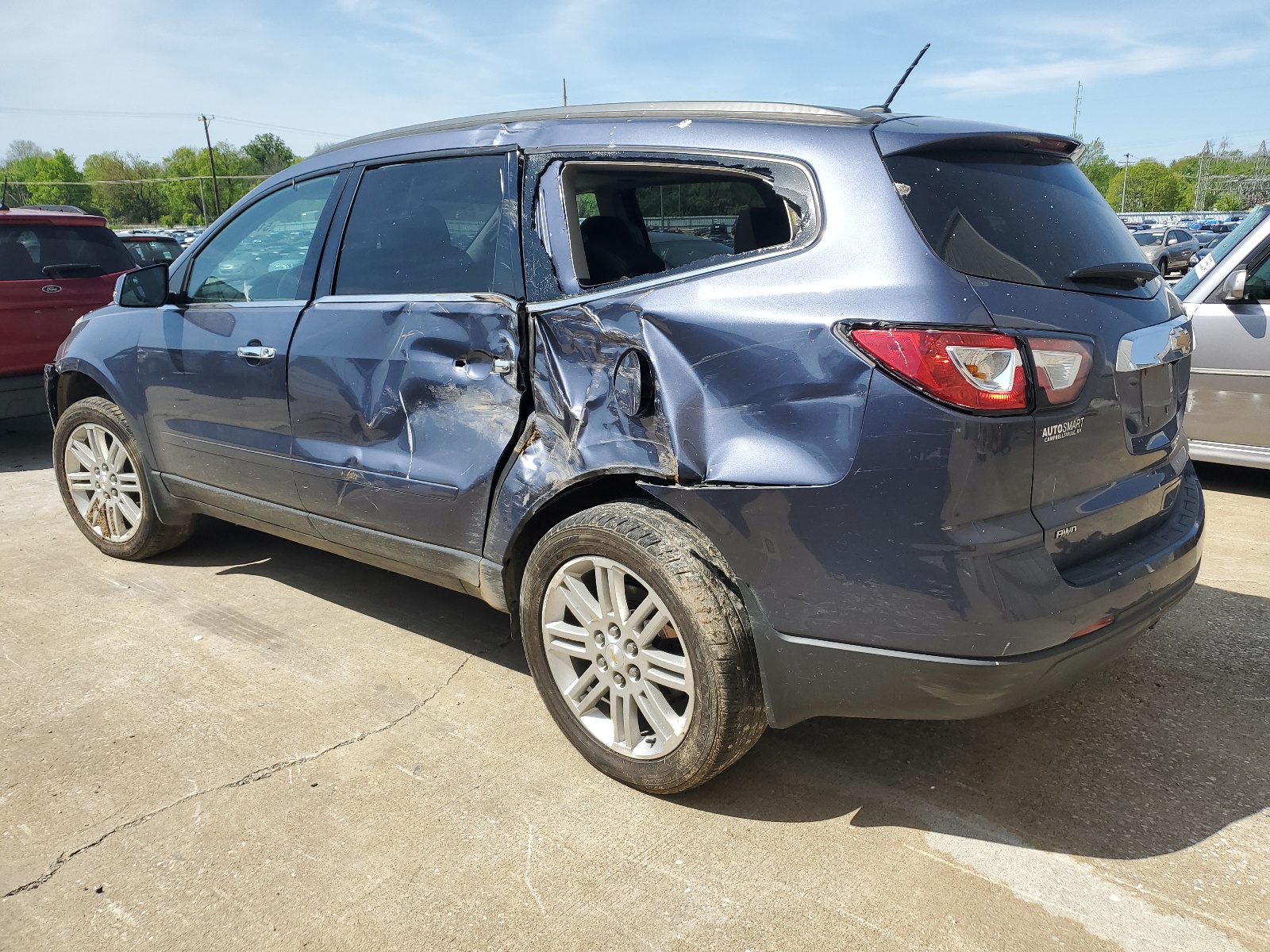 2014 Chevrolet Traverse Lt vin: 1GNKVGKD7EJ236477