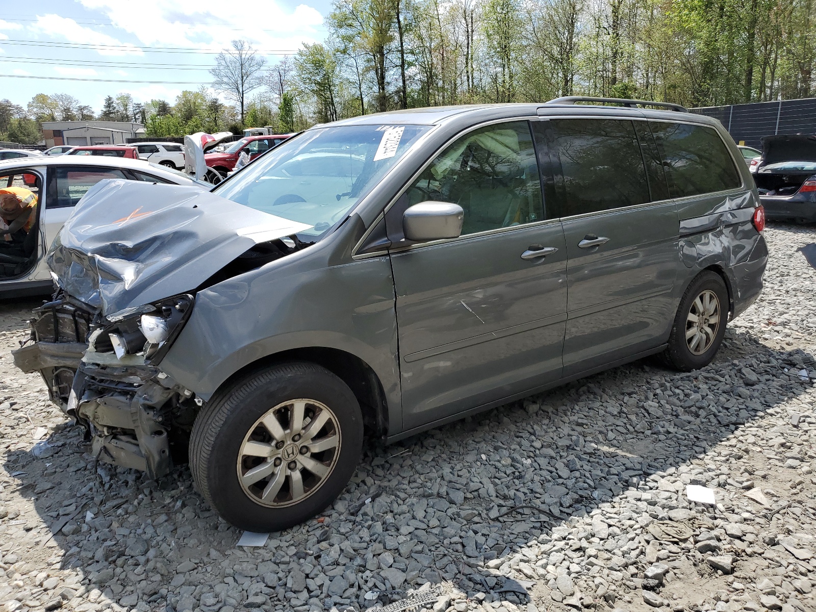 5FNRL38748B053993 2008 Honda Odyssey Exl