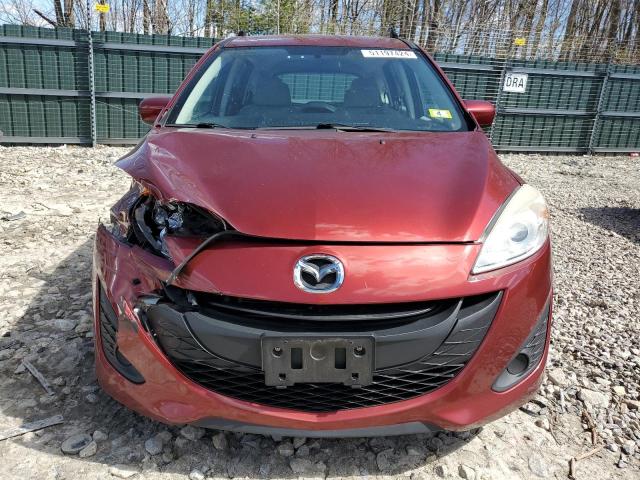 Кросовери MAZDA 5 2012 Бордовий