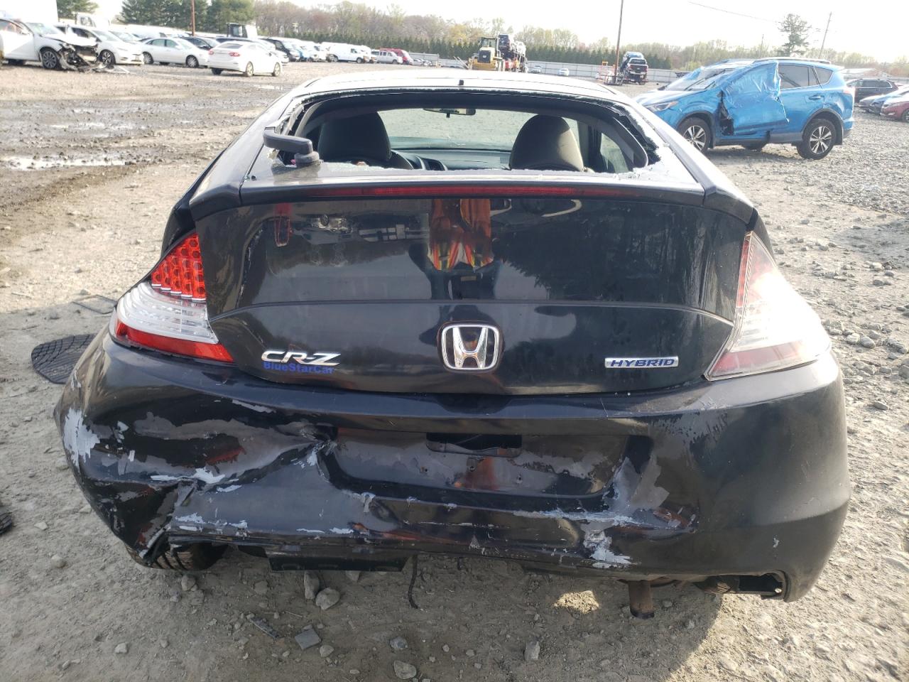 JHMZF1D66BS005851 2011 Honda Cr-Z Ex