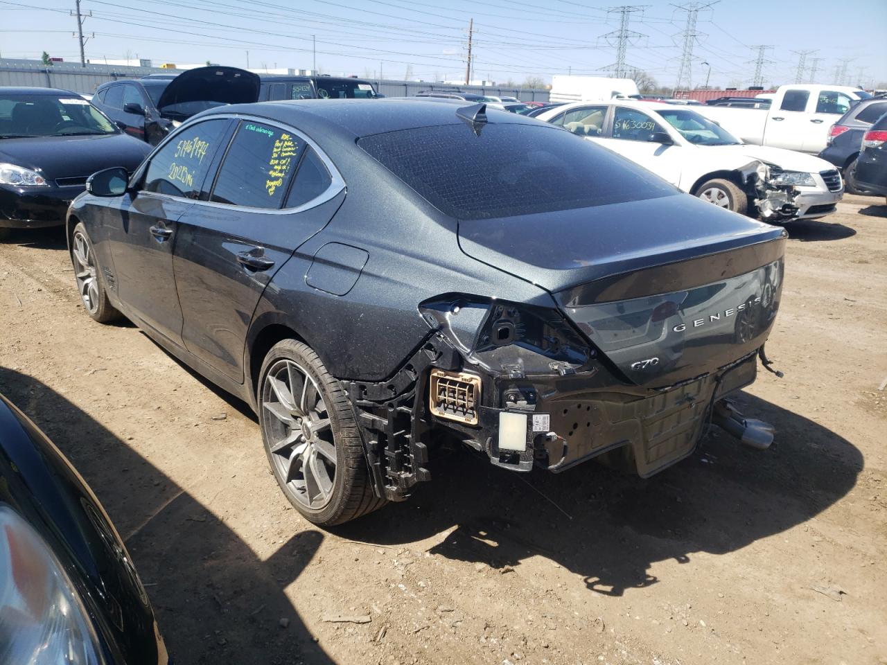 2022 Genesis G70 Base VIN: KMTG34TAXNU088980 Lot: 51467974