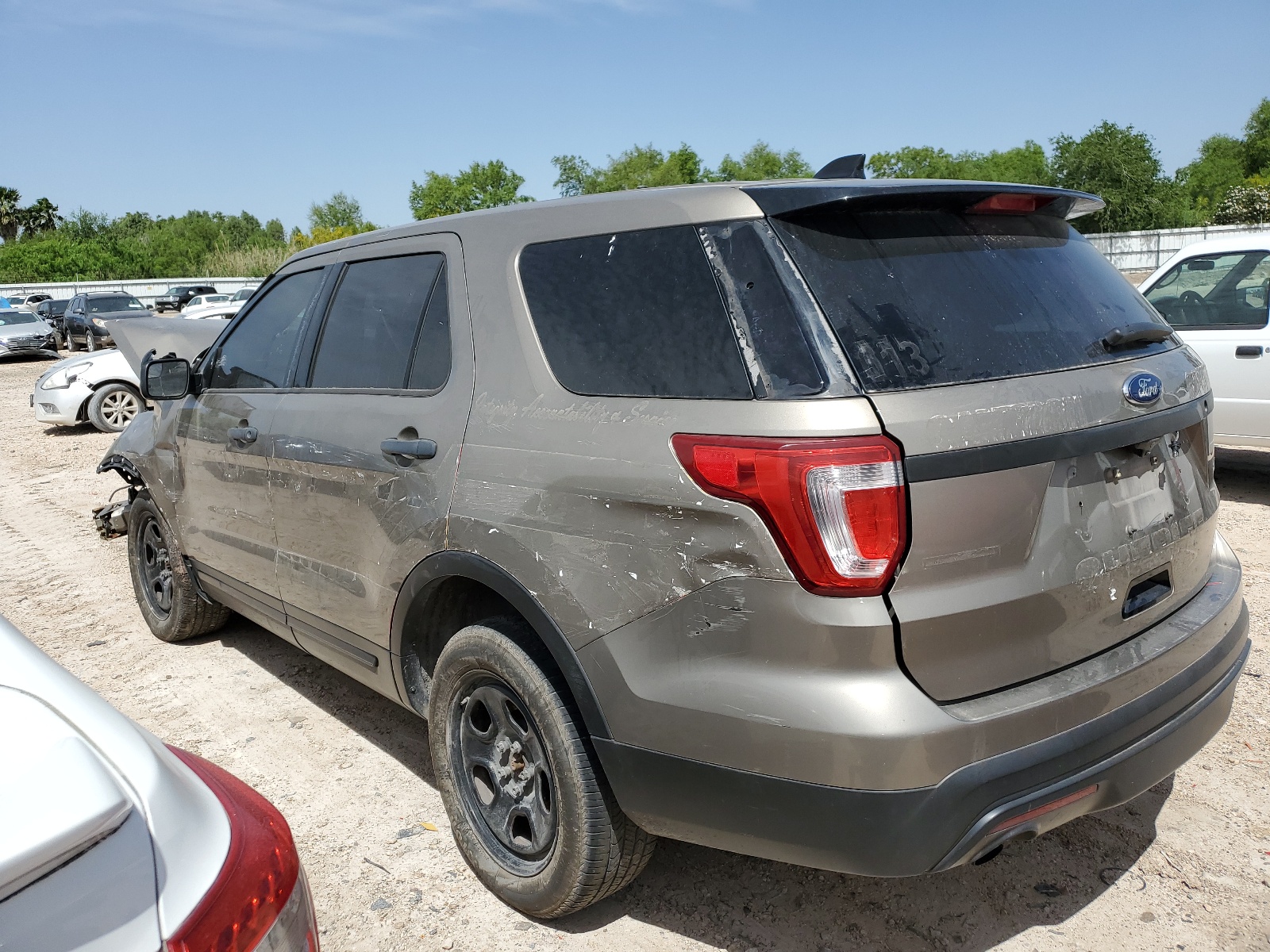 2017 Ford Explorer Police Interceptor vin: 1FM5K8AT9HGC57874