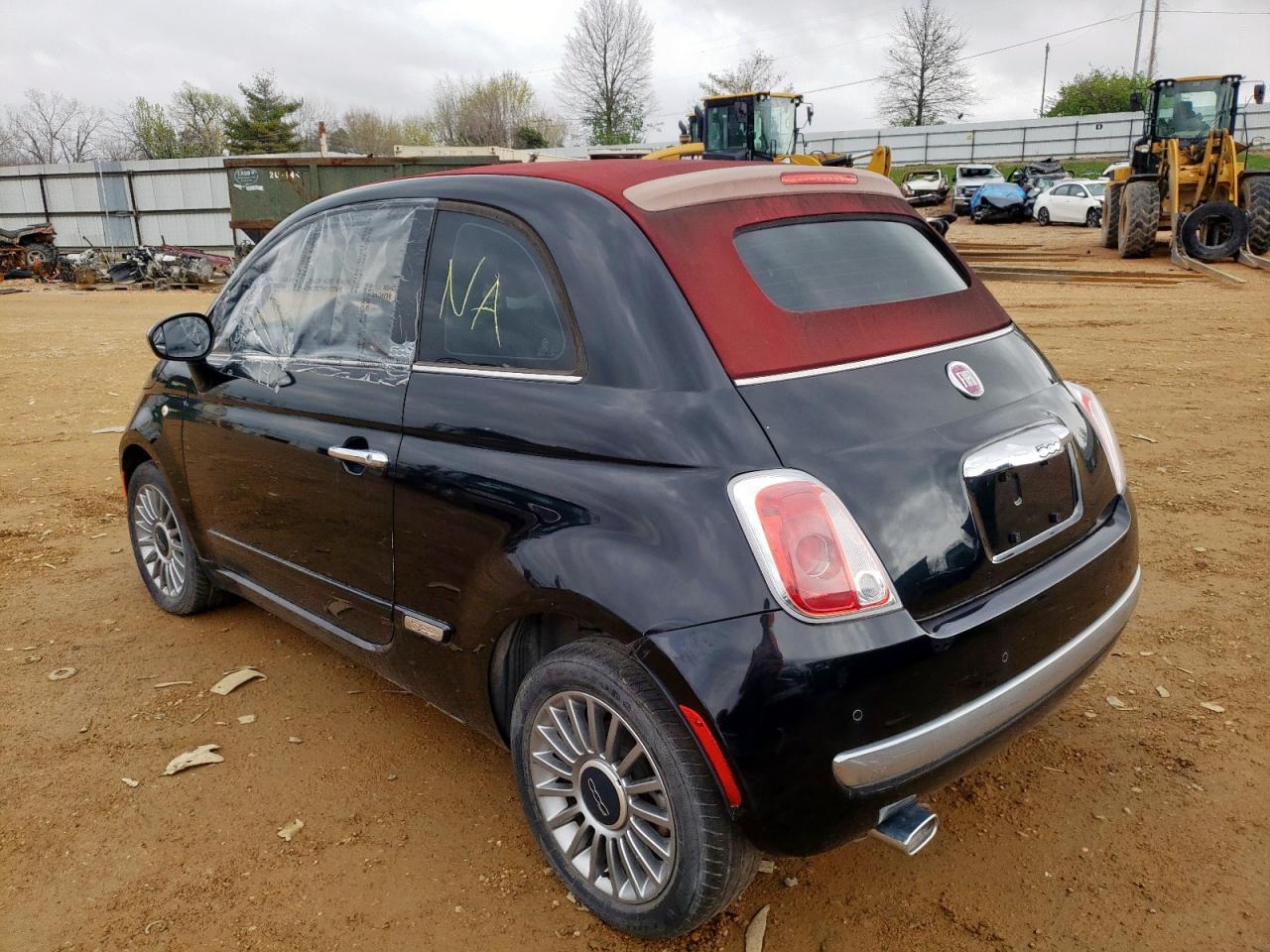 2013 Fiat 500 Lounge VIN: 3C3CFFER5DT664944 Lot: 51262494