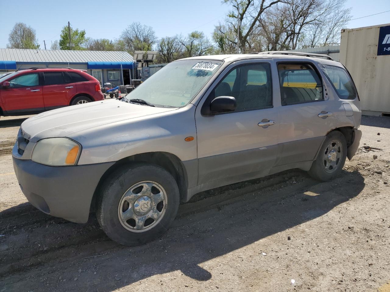 2001 Mazda Tribute Dx na sprzedaż w Wichita, KS - Rear End