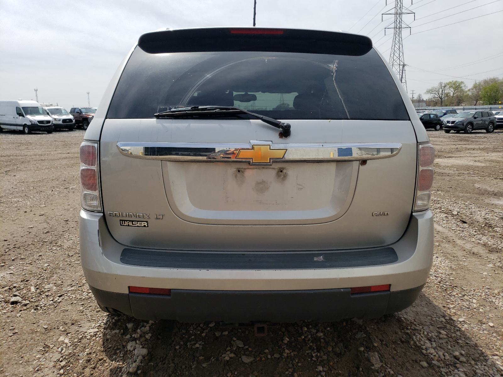 2CNDL73F676245464 2007 Chevrolet Equinox Lt