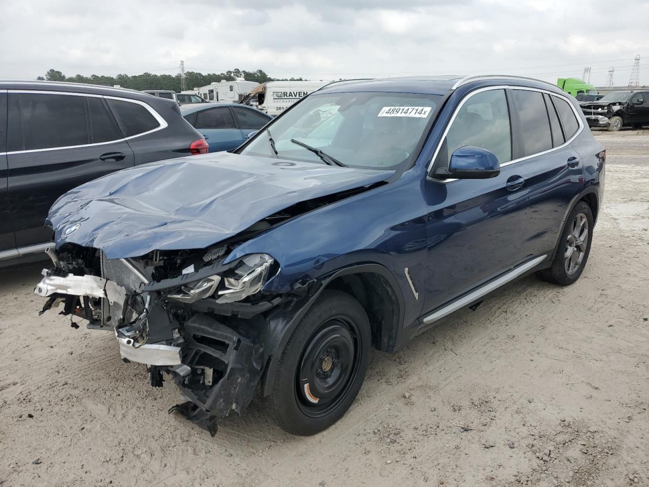 2024 BMW X3 xDrive30I VIN: 5UX53DP06R9T42747 Lot: 48914714