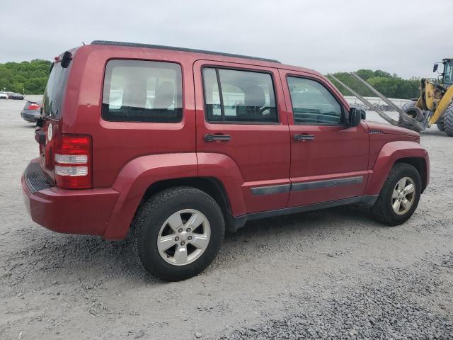  JEEP LIBERTY 2012 Красный