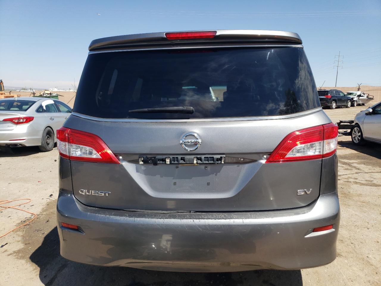 2017 Nissan Quest S VIN: JN8AE2KP1H9167118 Lot: 51638464