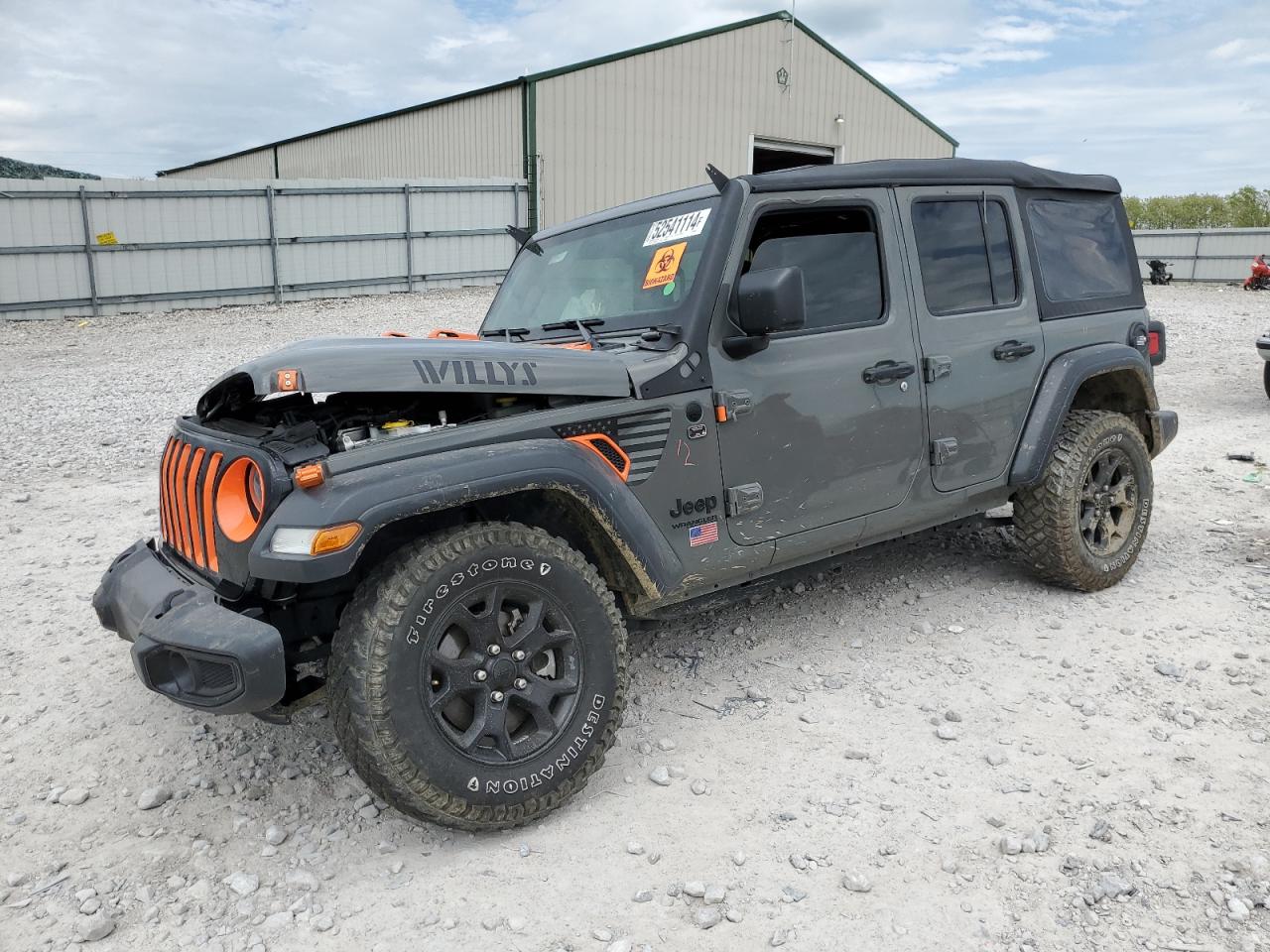 1C4HJXDG4MW543516 2021 JEEP WRANGLER - Image 1