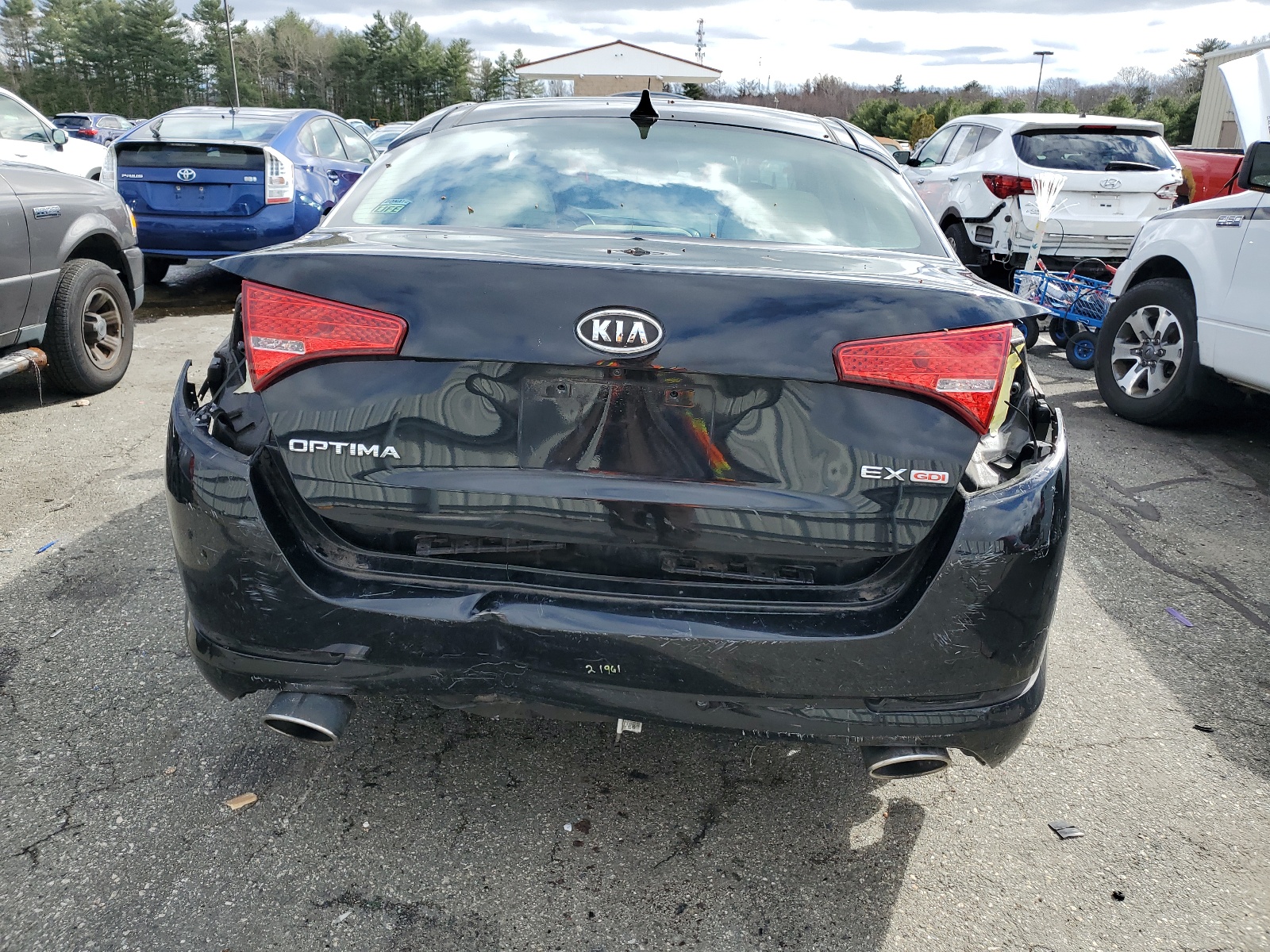 2013 Kia Optima Ex vin: 5XXGN4A73DG169176