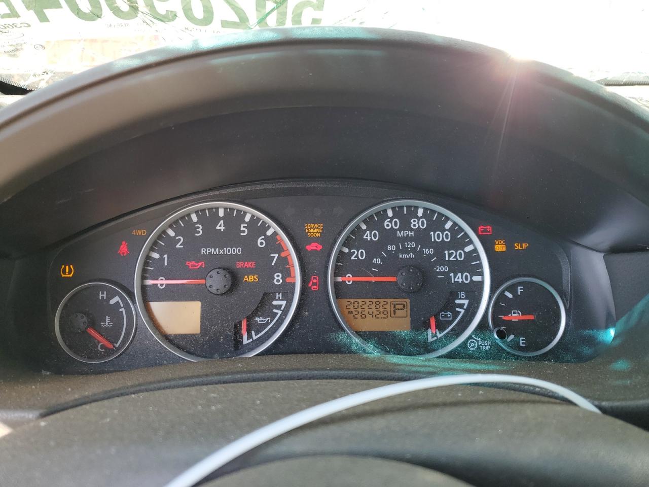 2010 Nissan Pathfinder S VIN: 5N1AR1NB0AC629117 Lot: 50289684