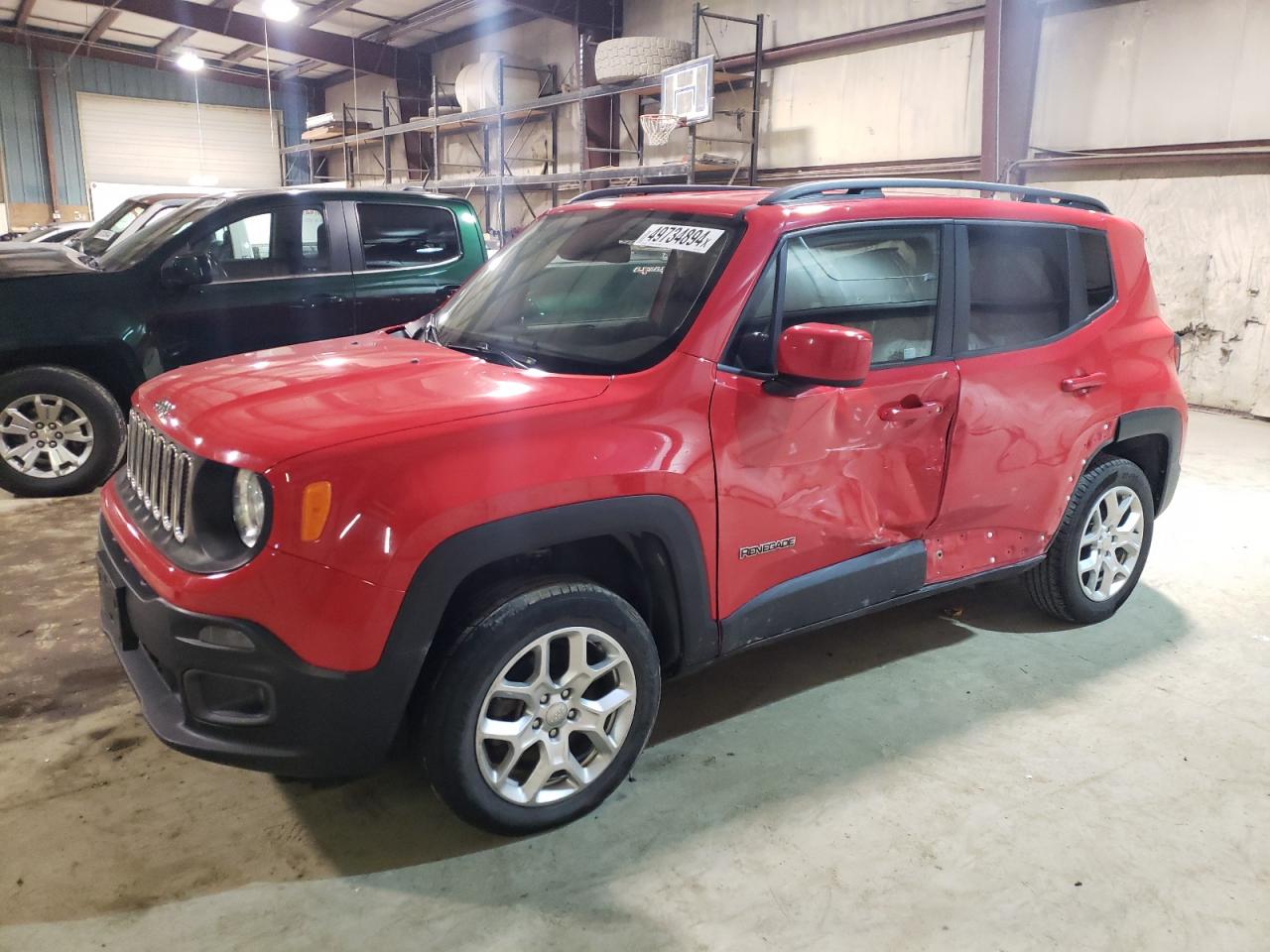 2016 Jeep Renegade Latitude VIN: ZACCJBBT7GPE27967 Lot: 49734894