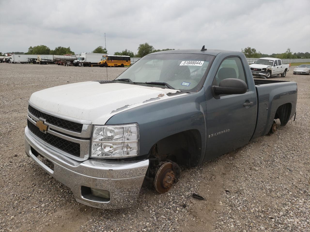 2008 Chevrolet Silverado C1500 grey null gas 1GCEC14X48Z192606 photo #1