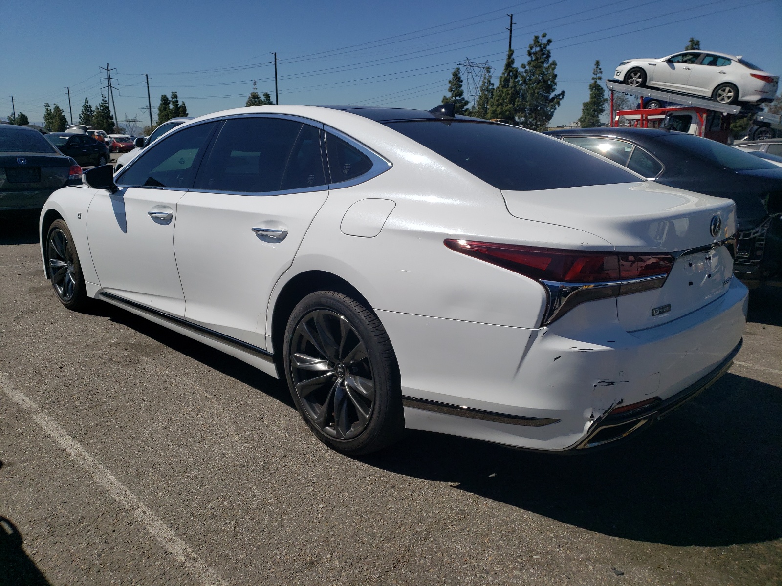 2018 Lexus Ls 500 Base vin: JTHC51FF7J5003755