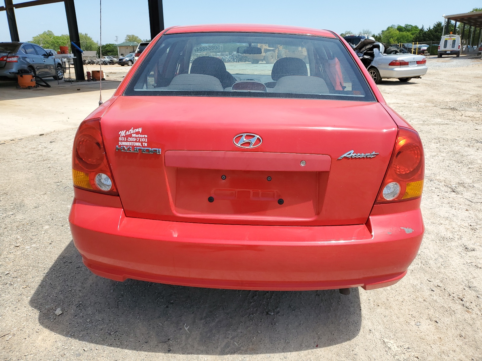 KMHCG45C65U672627 2005 Hyundai Accent Gl