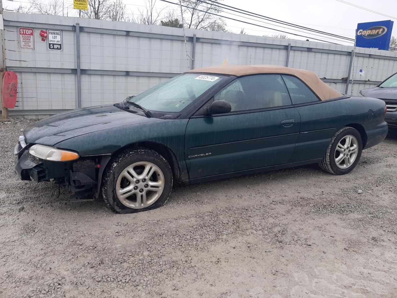 1997 Chrysler Sebring Jxi VIN: 3C3EL55H1VT593262 Lot: 48325774