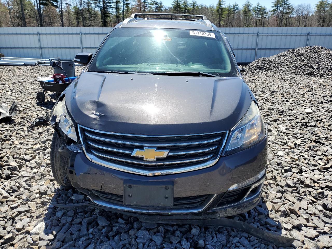 2016 Chevrolet Traverse Lt VIN: 1GNKVGKD5GJ277497 Lot: 51715354