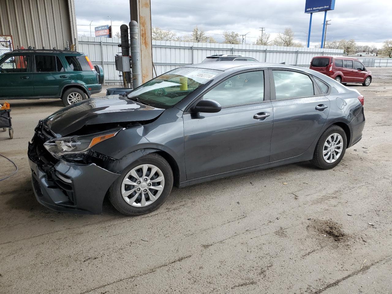 2021 Kia Forte Fe VIN: 3KPF24AD1ME392402 Lot: 49527714