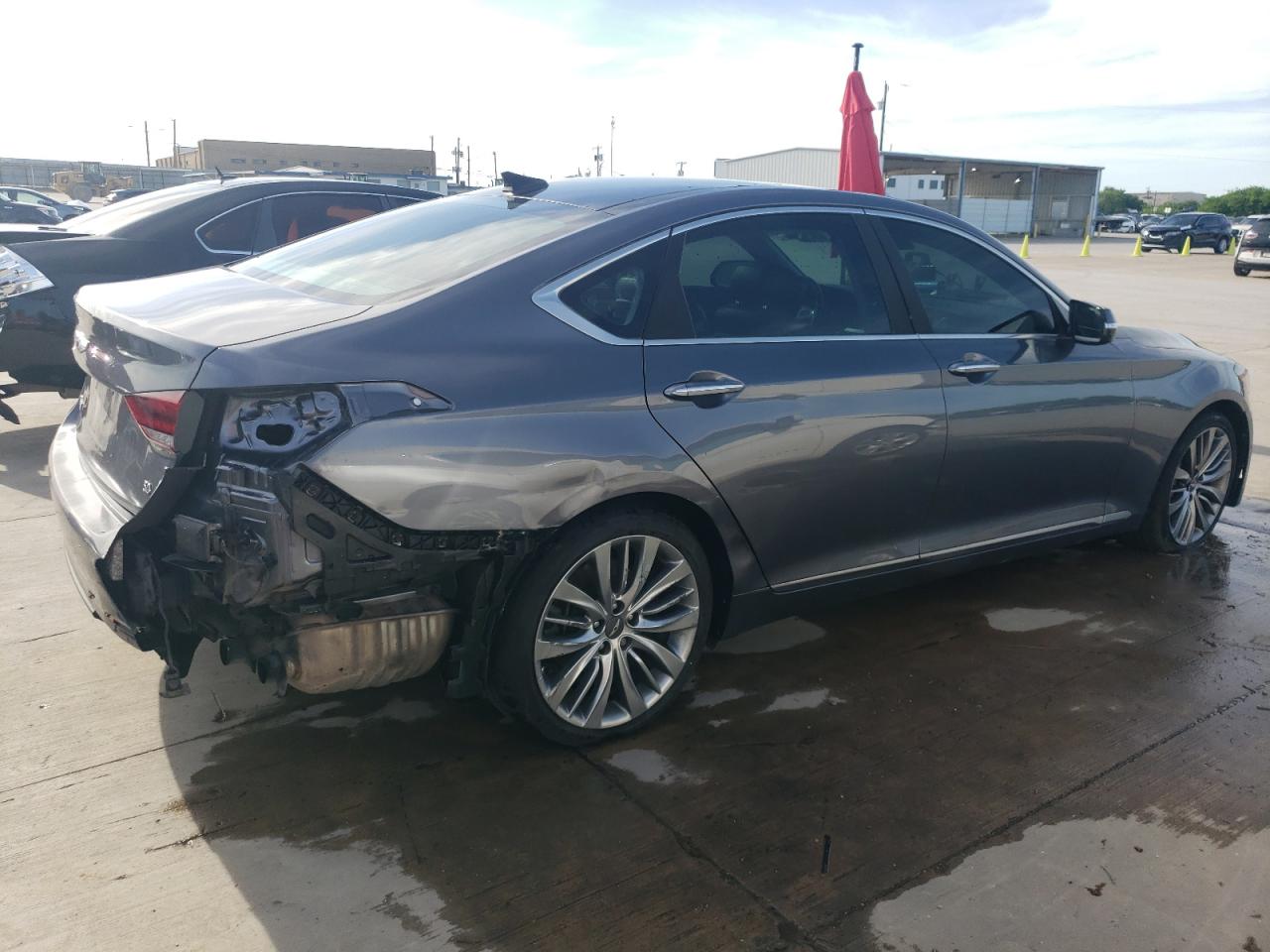 2015 Hyundai Genesis 5.0L VIN: KMHGN4JF1FU081422 Lot: 50613074