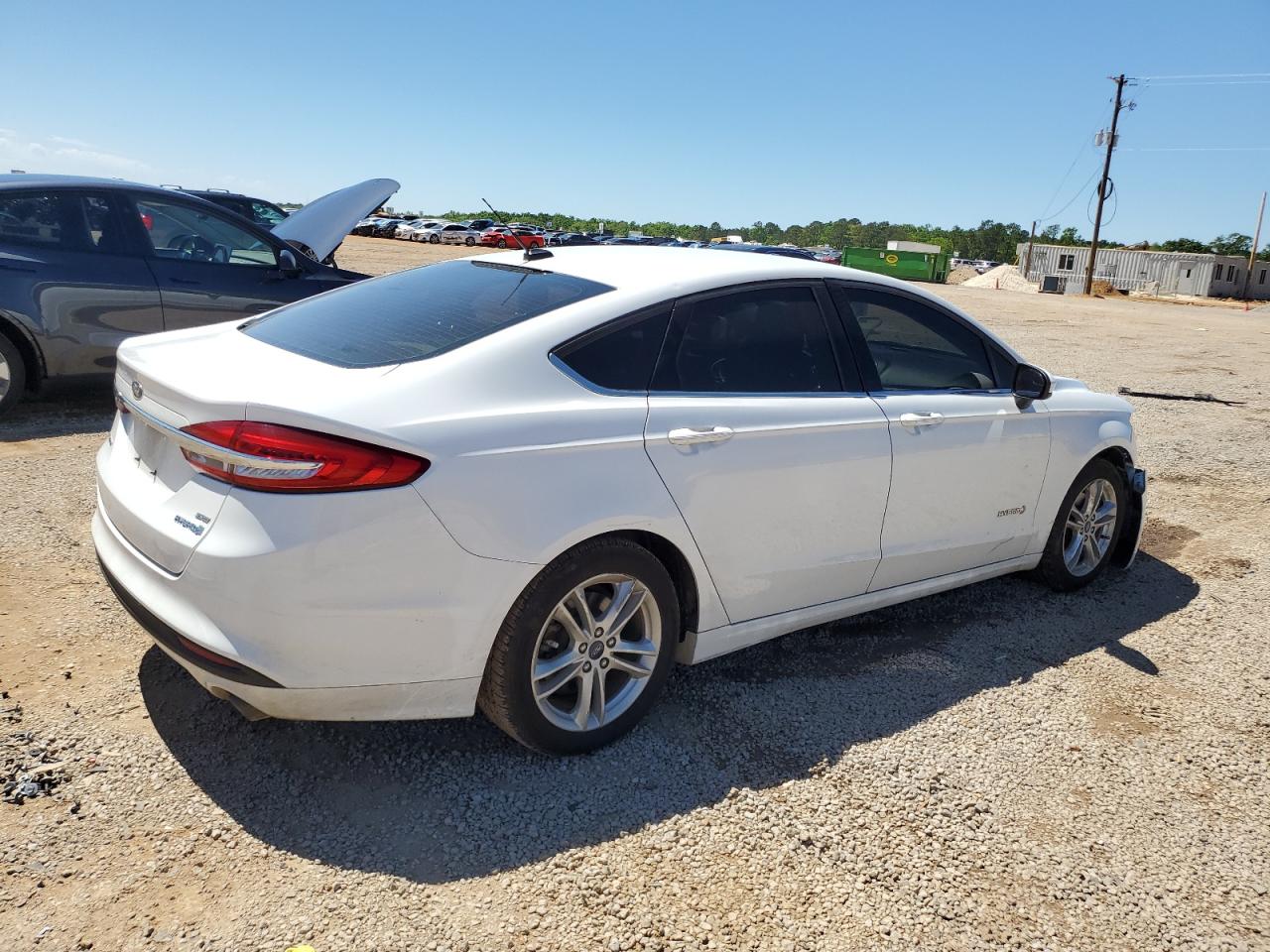 2018 Ford Fusion Se Hybrid VIN: 3FA6P0LUXJR177716 Lot: 49625104