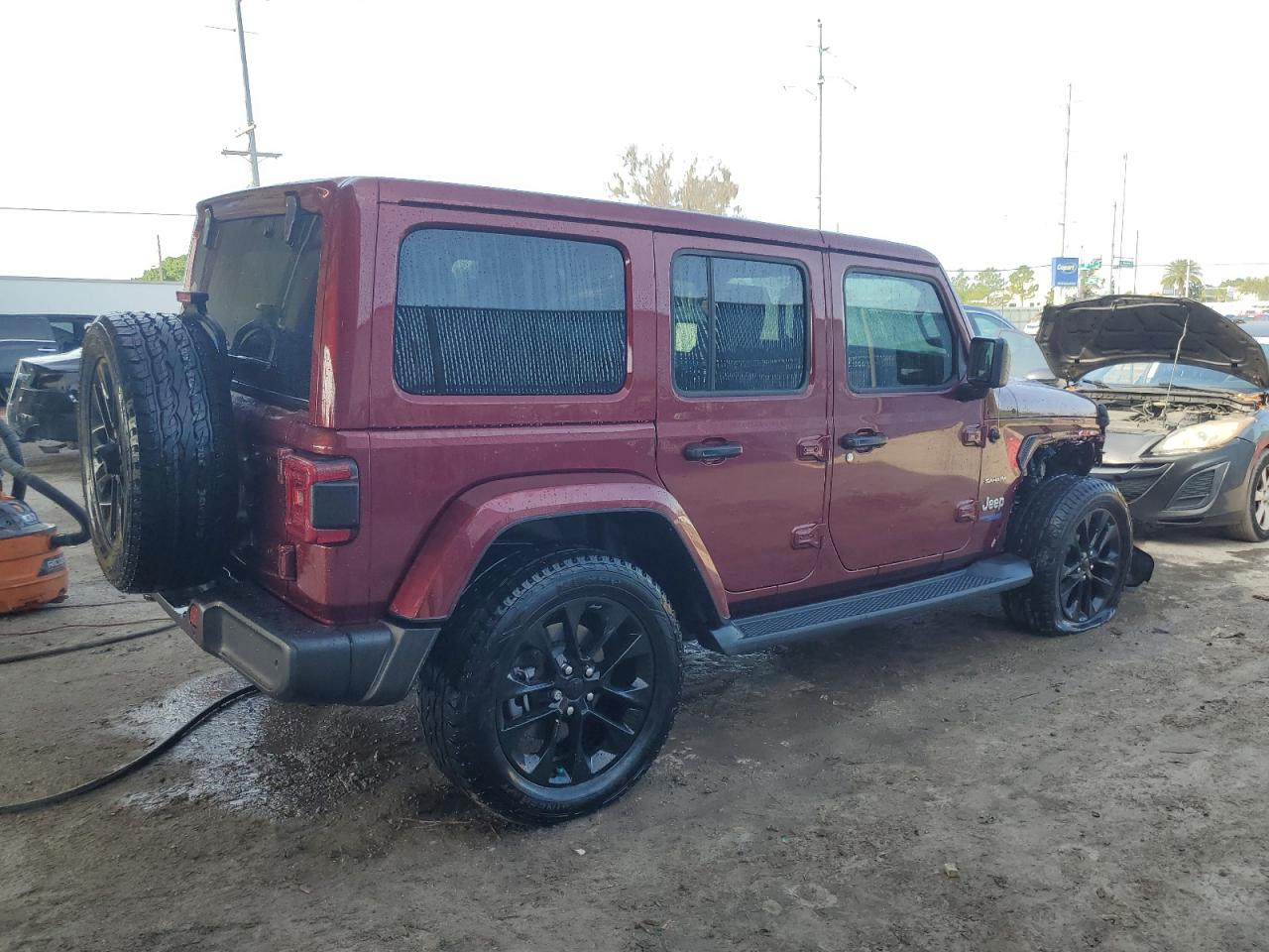 2021 Jeep Wrangler Unlimited Sahara 4Xe VIN: 1C4JJXP66MW699089 Lot: 48929124