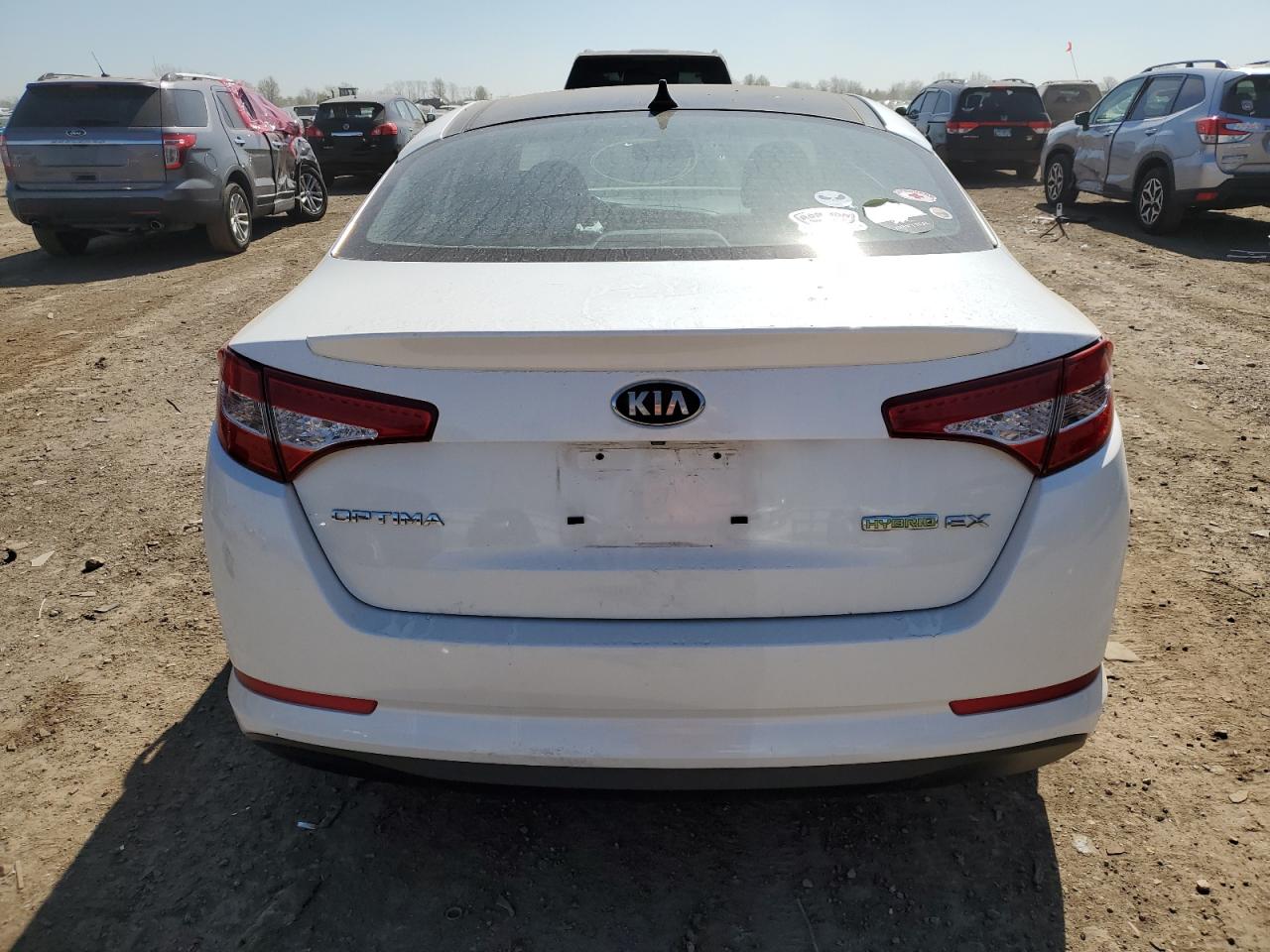 2013 Kia Optima Hybrid VIN: KNAGM4AD6D5039886 Lot: 52507824