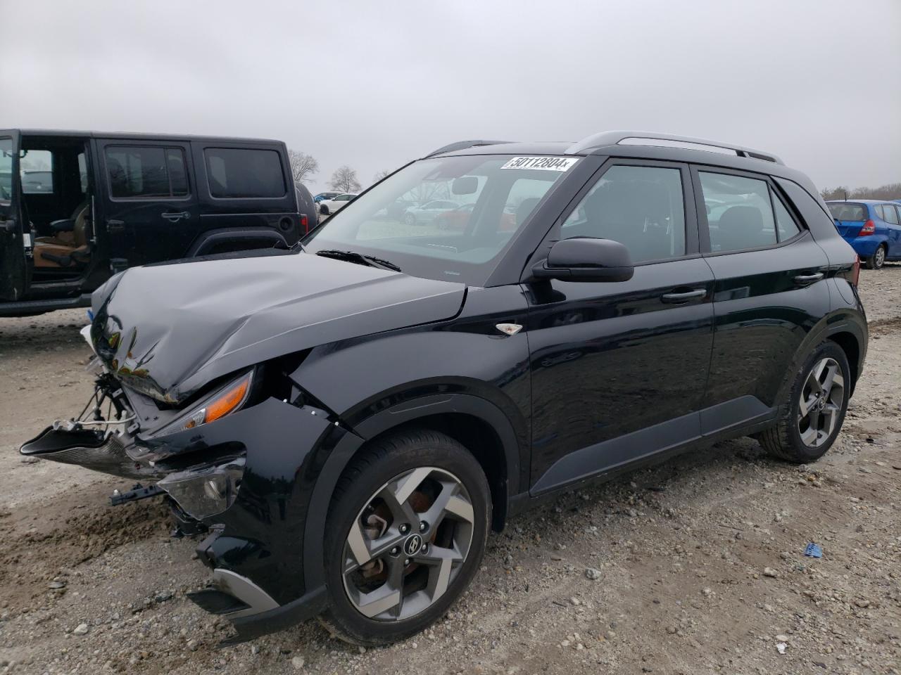 2022 Hyundai Venue Sel VIN: KMHRC8A34NU181461 Lot: 50112804