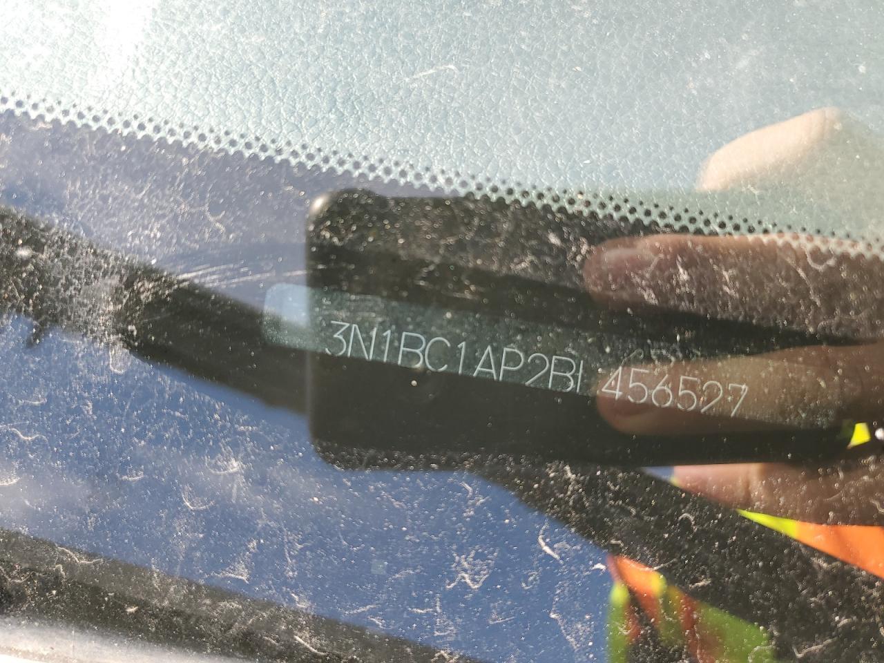 2011 Nissan Versa S VIN: 3N1BC1AP2BL456527 Lot: 69962074