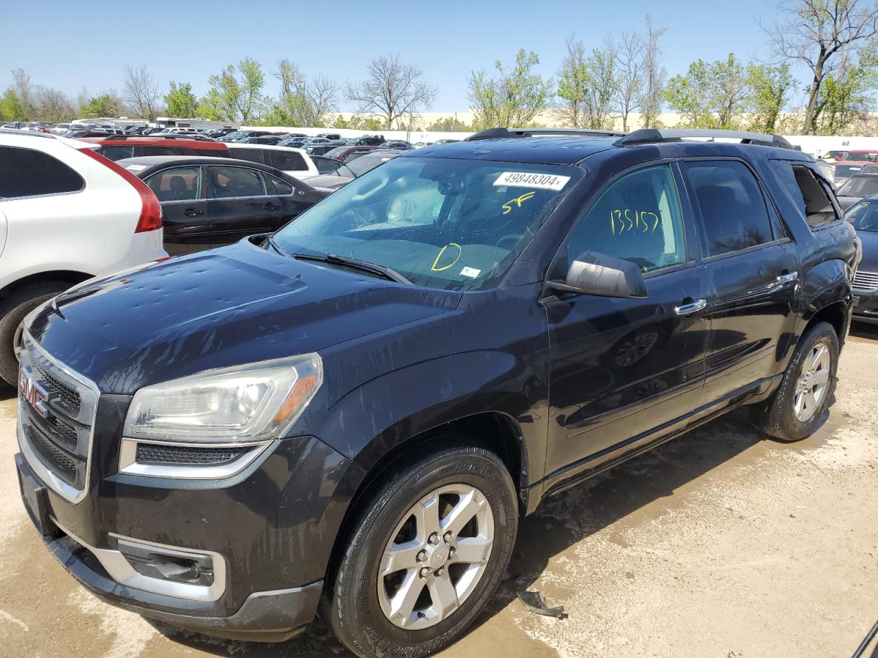 2013 Gmc Acadia Sle იყიდება Bridgeton-ში, MO - Hail