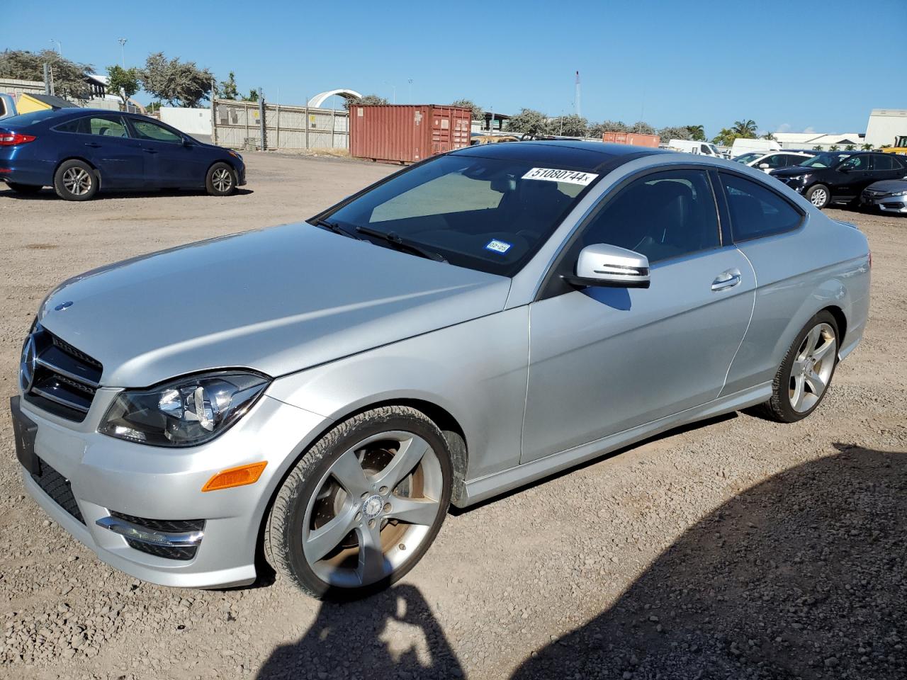 VIN WDDGJ5HB1EG189888 2014 MERCEDES-BENZ C-CLASS no.1