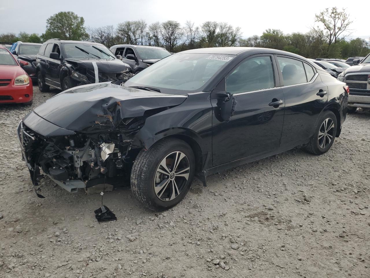 2022 Nissan Sentra Sv VIN: 3N1AB8CV6NY298493 Lot: 78794253