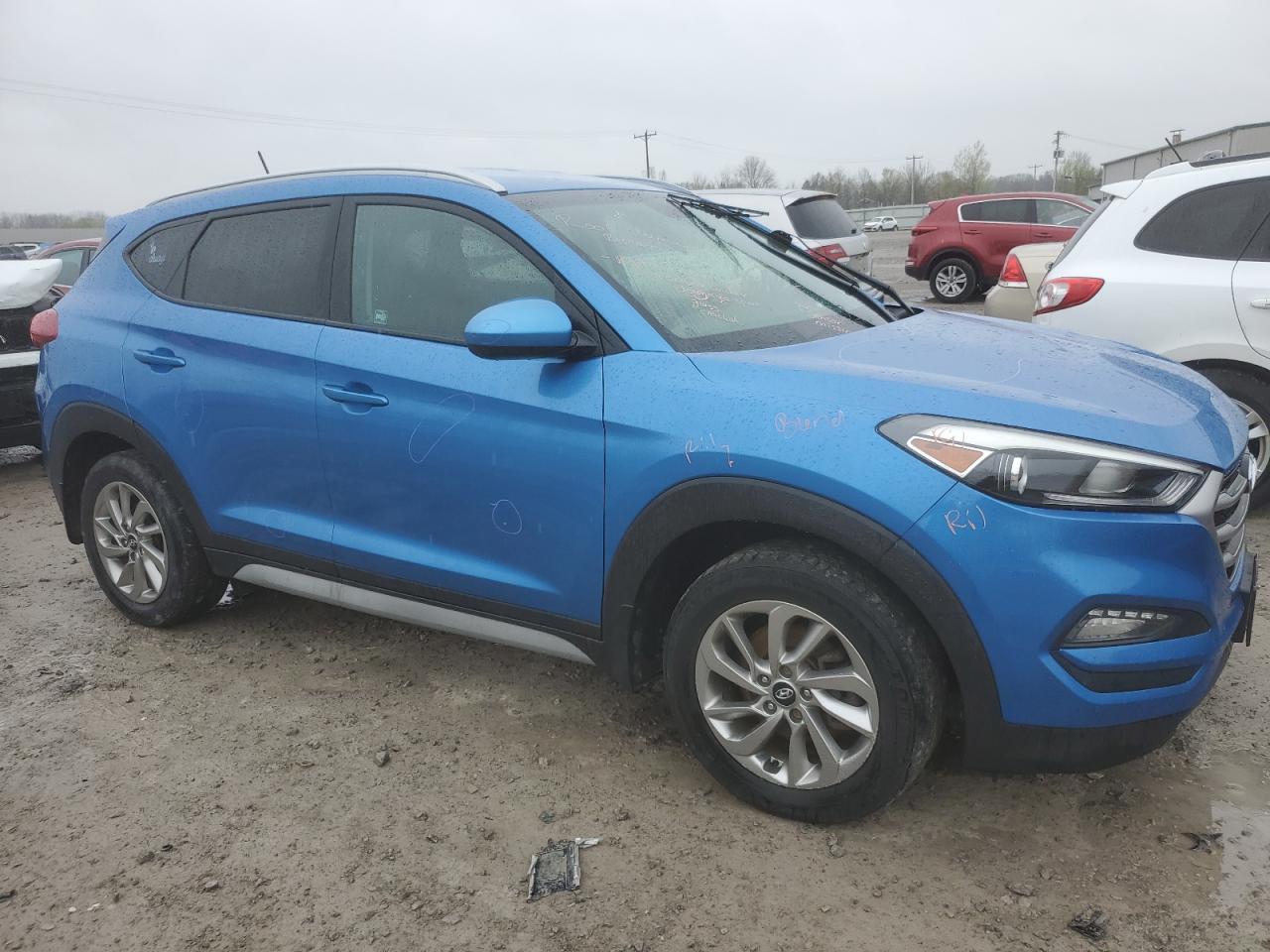 2017 Hyundai Tucson Limited VIN: KM8J3CA42HU482260 Lot: 52548954