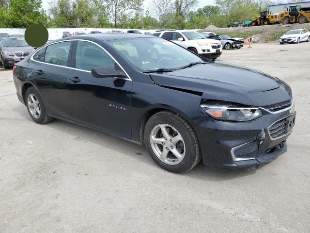 Sedans CHEVROLET MALIBU 2017 Czarny