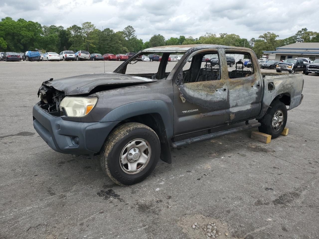 2012 Toyota Tacoma Double Cab Prerunner на продаже в Eight Mile, AL - Burn