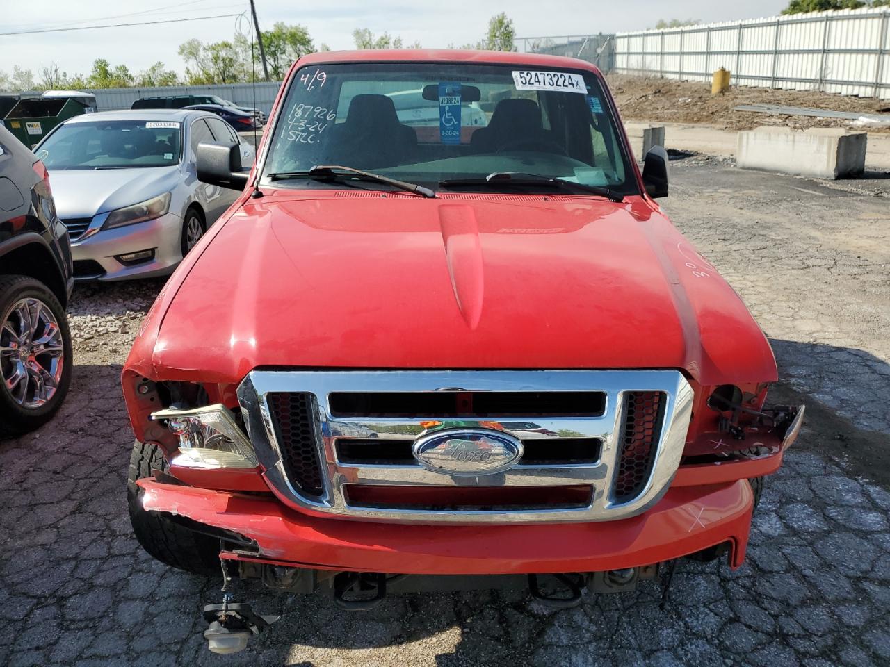 2007 Ford Ranger Super Cab VIN: 1FTYR45E07PA80387 Lot: 52473224