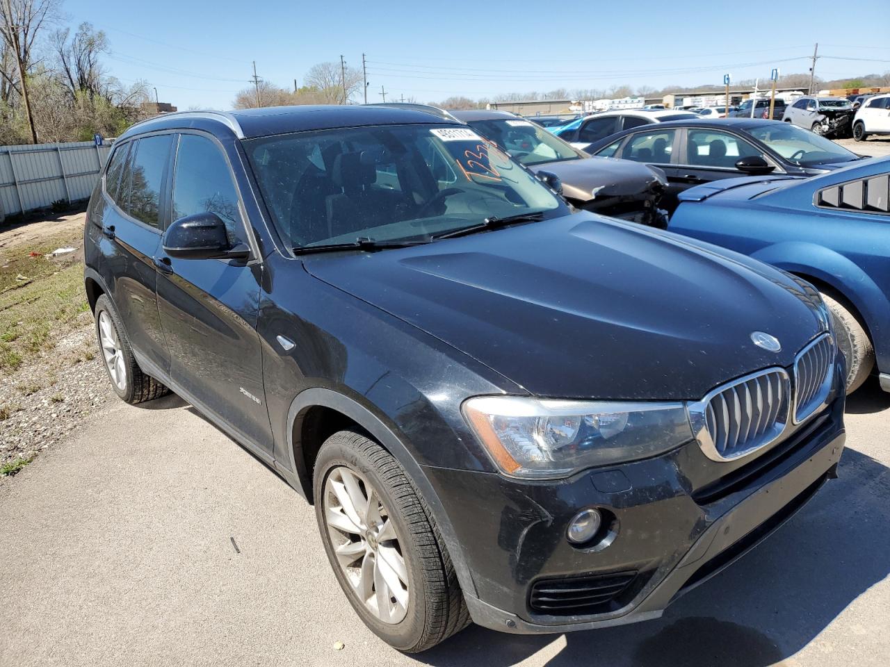 2017 BMW X3 xDrive28I VIN: 5UXWX9C36H0T23768 Lot: 49311714