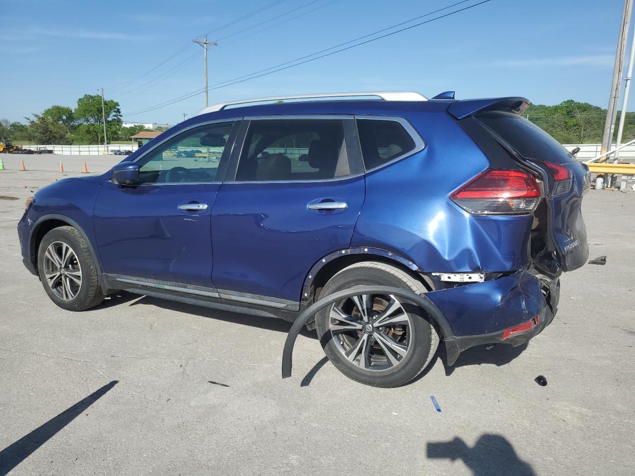 2017 Nissan Rogue S VIN: 5N1AT2MT0HC835548 Lot: 51951344