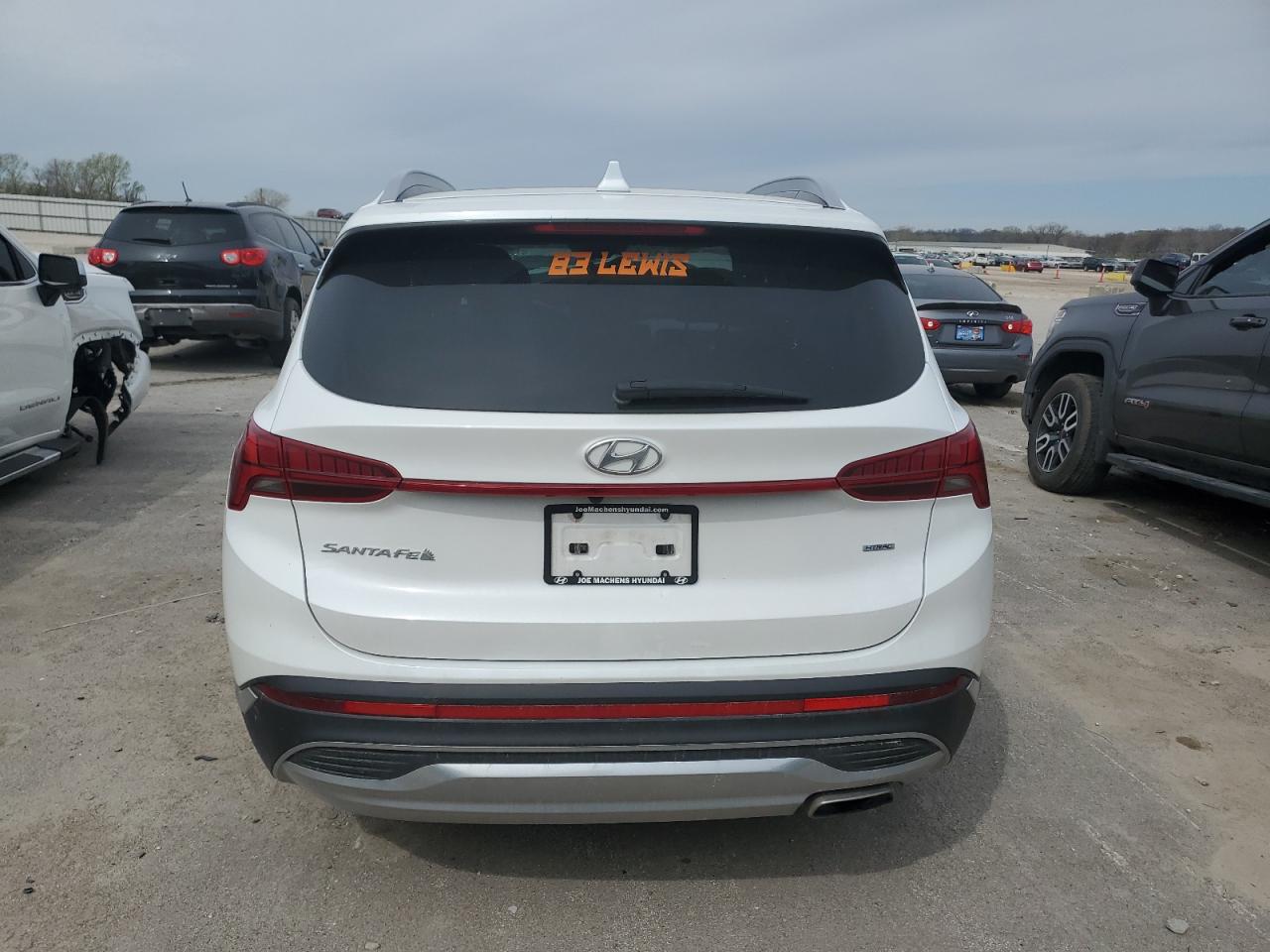 2022 Hyundai Santa Fe Sel VIN: 5NMS3DAJ2NH425628 Lot: 50242174