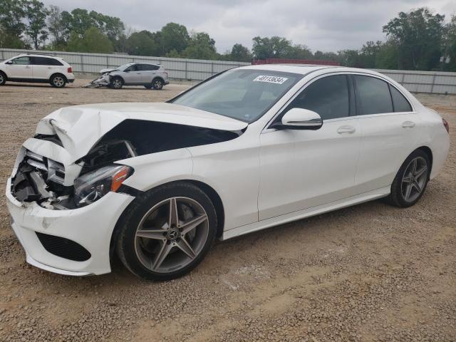  MERCEDES-BENZ C-CLASS 2018 Білий