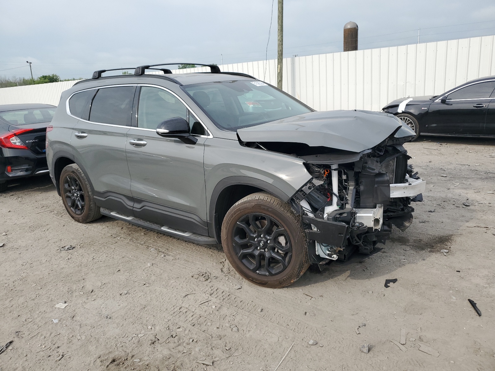 2022 Hyundai Santa Fe Sel vin: 5NMS64AJ4NH415349