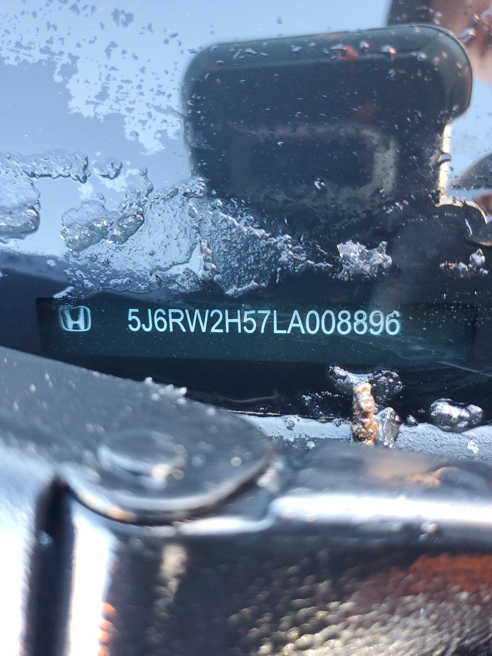 5J6RW2H57LA008896 2020 Honda Cr-V Ex