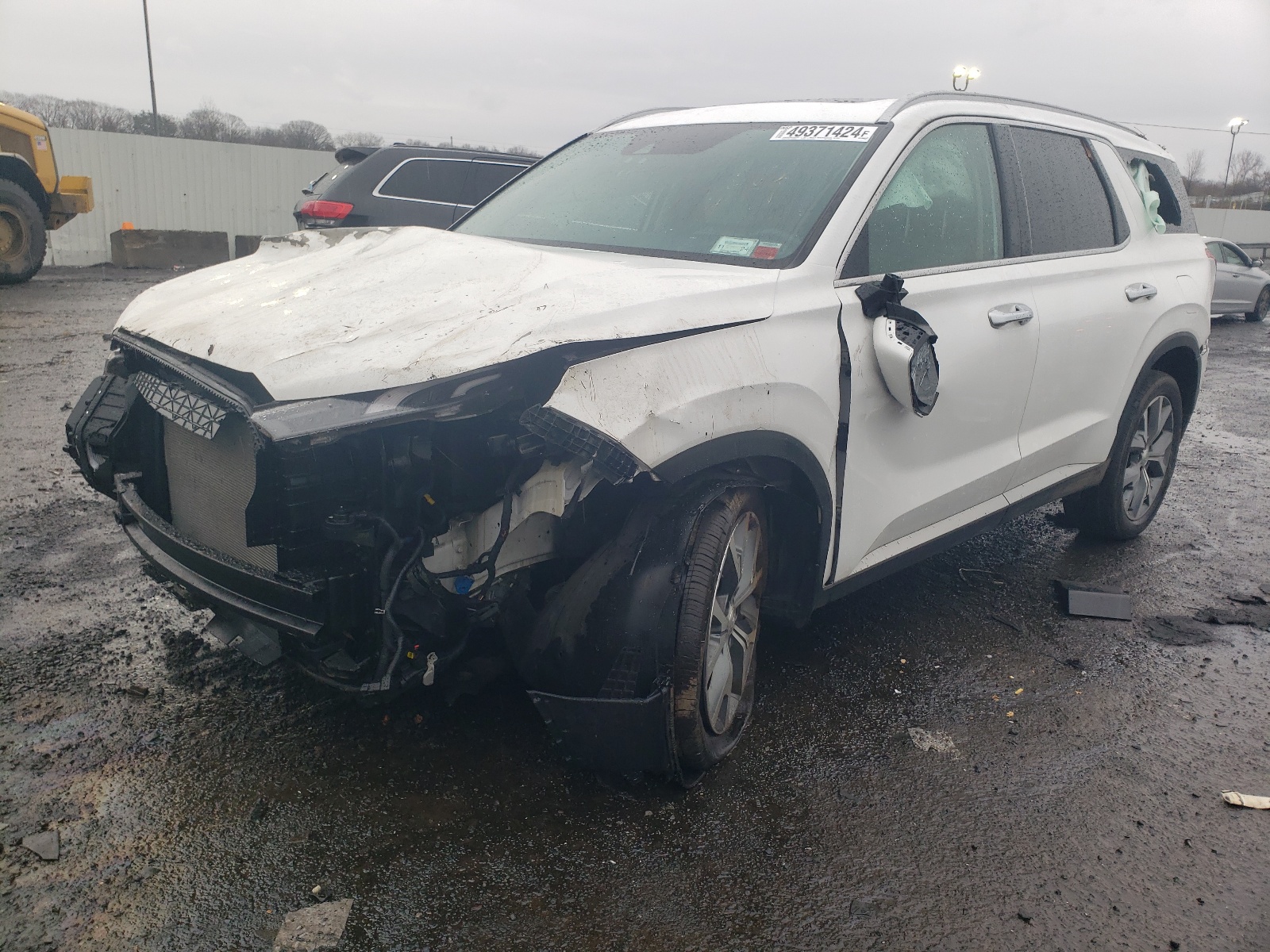 2021 Hyundai Palisade Sel vin: KM8R4DHE4MU212588