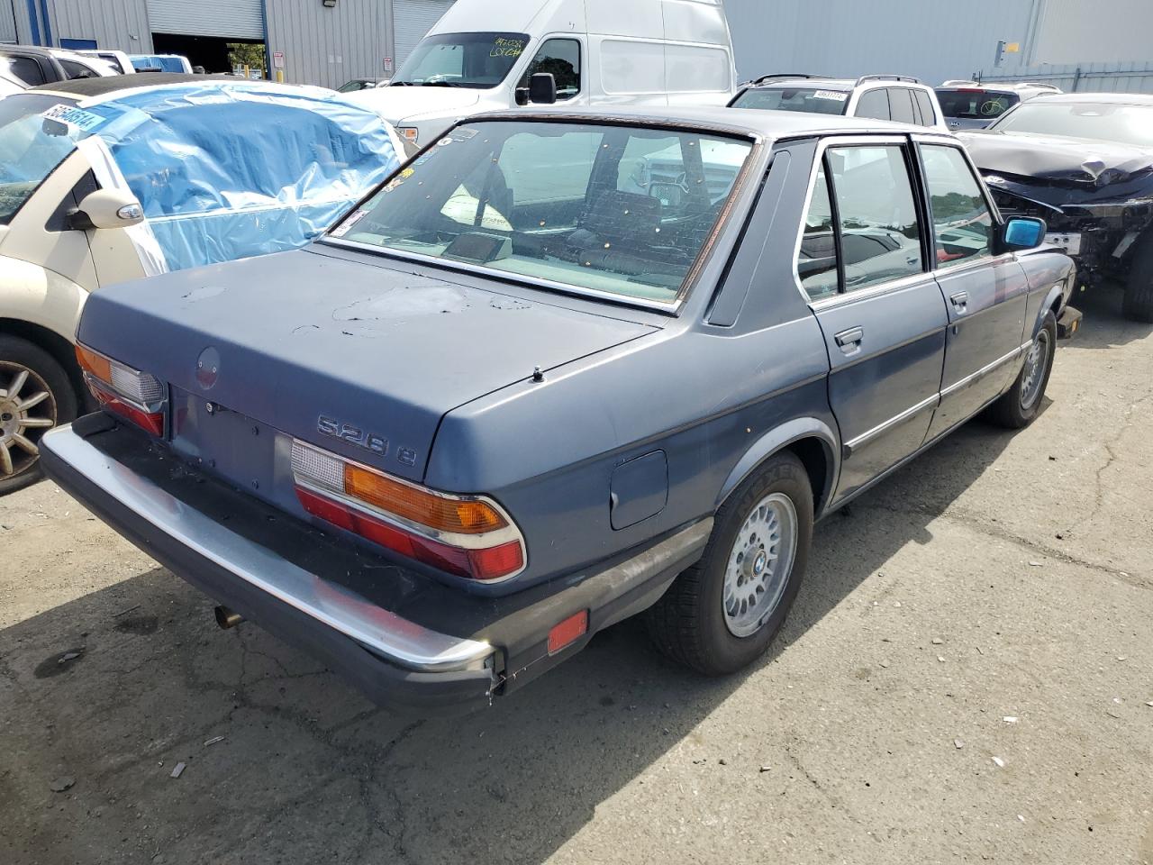 1986 BMW 528 E Automatic VIN: WBADK8301G9705124 Lot: 50580914
