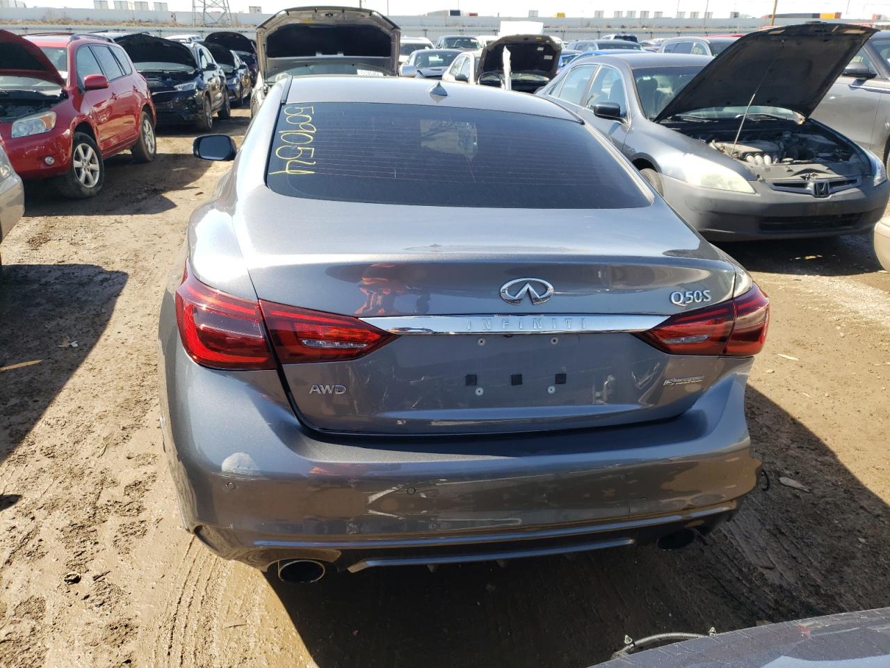 JN1EV7AR7KM591245 2019 Infiniti Q50 Luxe